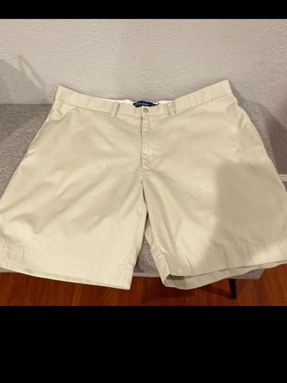 Ralph Lauren Polo Golf Chino Shorts in Light Khaki